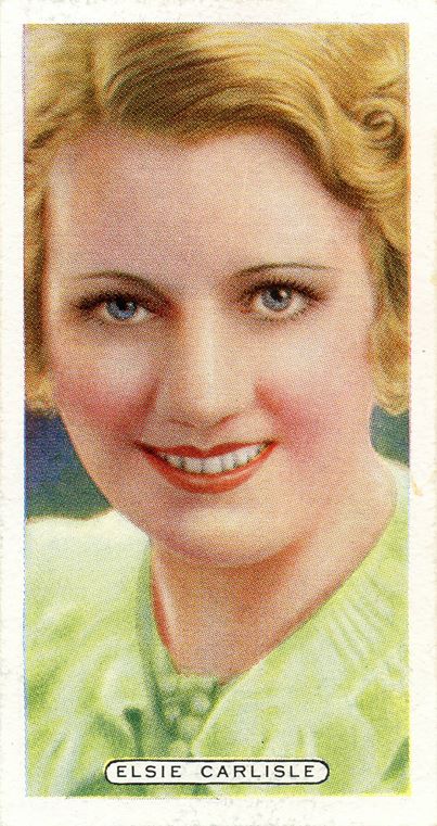 1935 Ardath Tobacco cigarette card. "Film, Stage and Radio Stars" #8 of 50. Front.