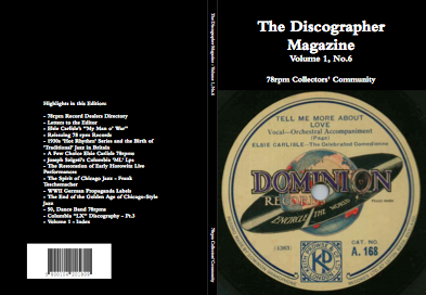 Discographer Magazine 1.6 (June 2014)