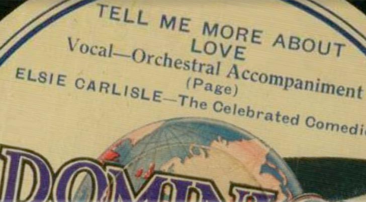 Elsie Carlisle in June's "Discographer Magazine"