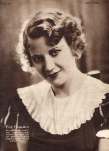 Elsie Carlisle in Radio Pictorial (June 22, 1934)