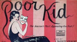 "Poor Kid" featured image. Detail from original sheet music