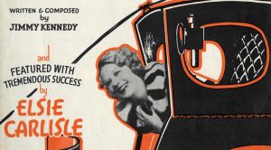 "The Girl in the Hansom Cab" (1937). Detail from original sheet music.