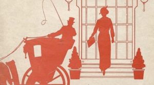 "Home, James, and Don't Spare the Horses." Detail from sheet music.