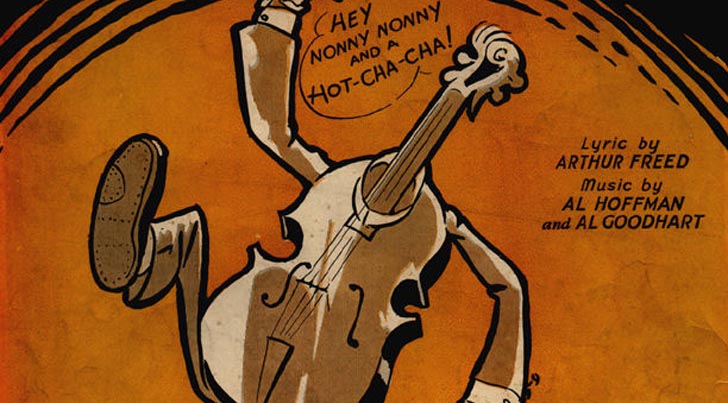 "Fit as a Fiddle" (1932). Detail from sheet music.