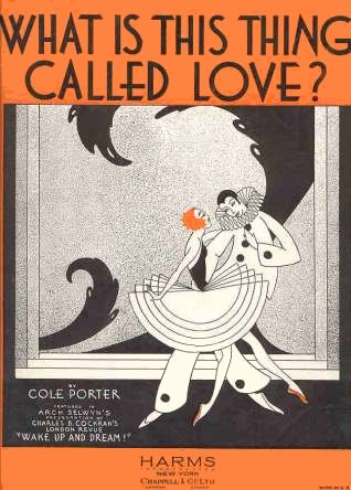 "What Is This Thing Called Love?" original sheet music