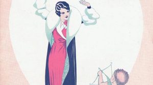 "Hold Up Your Hands" featured image. Detail from original sheet music.