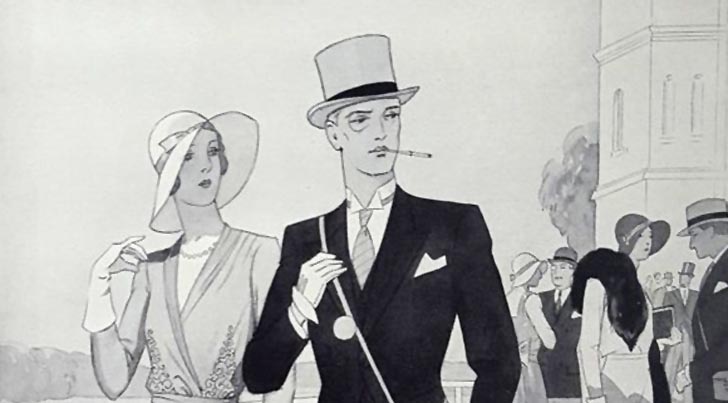 "Did You Ever See a Dream Walking?" featured image. Belle Jardinière advertisment (1920s).