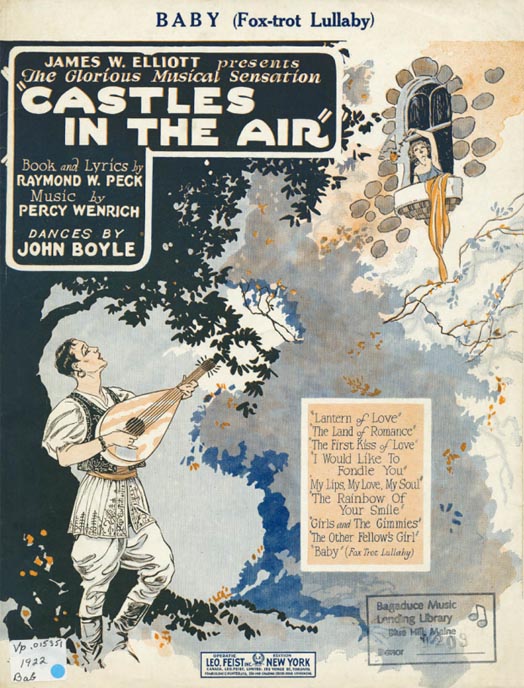 "Baby" (1927) sheet music