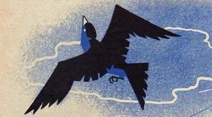 "When the Blackbird Says "Bye-Bye" featured image. Detail from original sheet music.