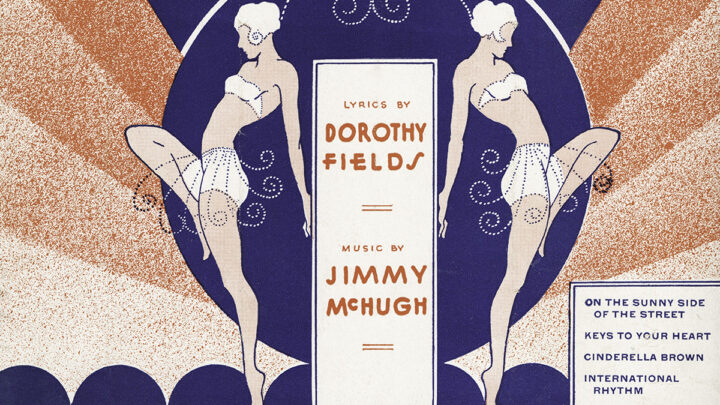 "Exactly Like You." Detail from original sheet music.